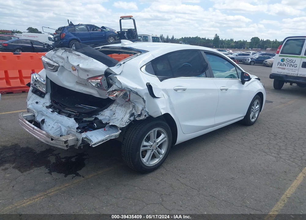 2017 CHEVROLET CRUZE LT AUTO VIN: 1G1BE5SMXH7123484
