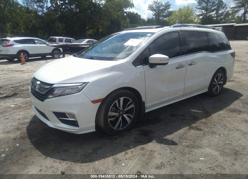 2019 HONDA ODYSSEY ELITE VIN: 5FNRL6H92KB031601