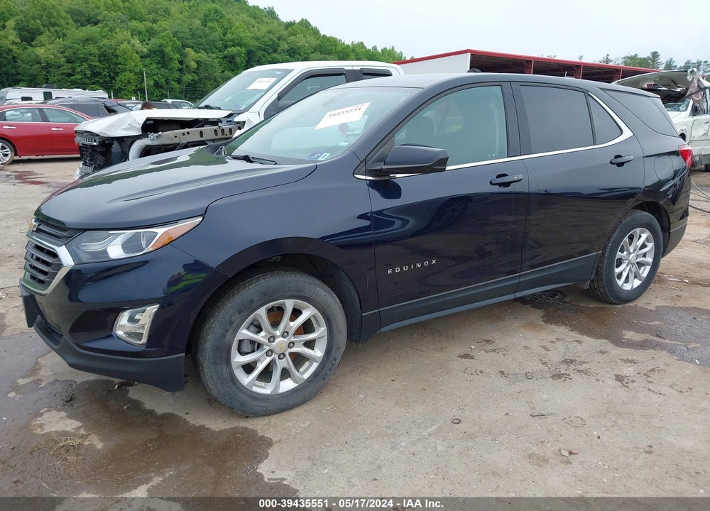 2020 CHEVROLET EQUINOX AWD LT 1.5L TURBO VIN: 2GNAXUEV1L6152738