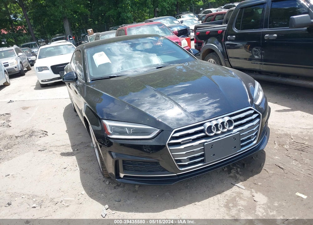2018 AUDI A5 2.0T PREMIUM VIN: WAUTNAF59JA003849