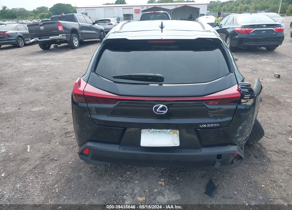 2022 LEXUS UX 250H VIN: JTHX9JBHXN2063033