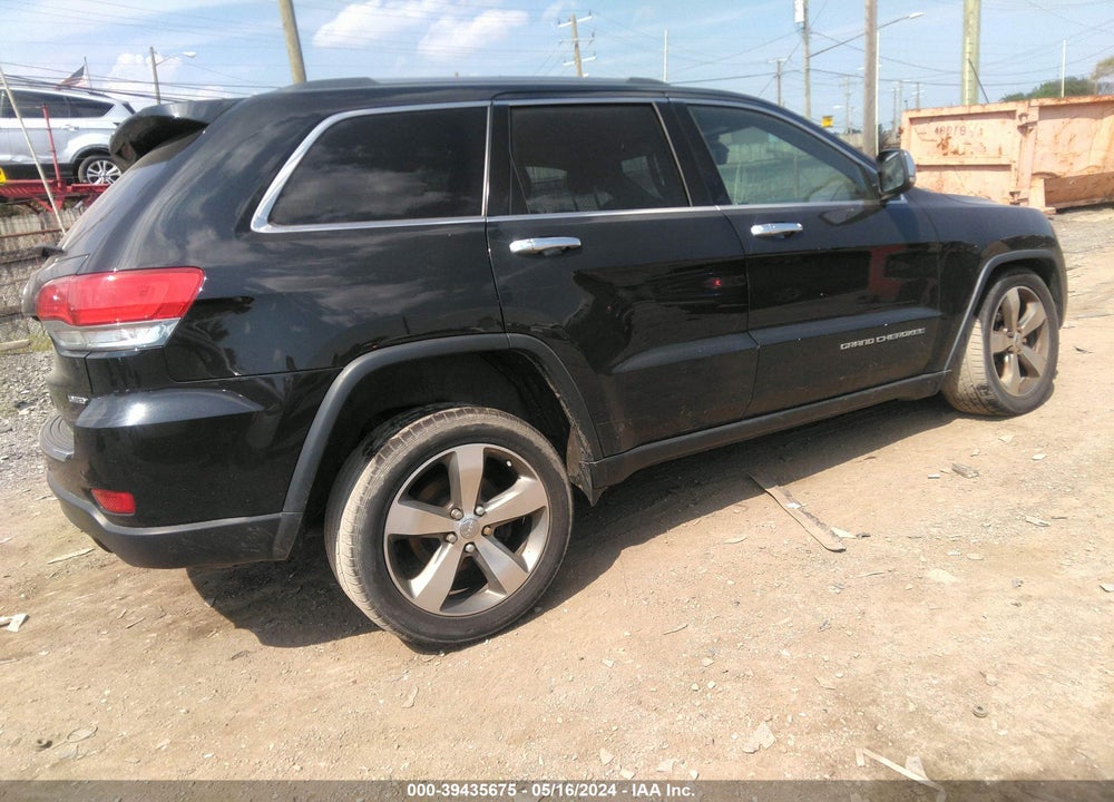 2016 JEEP GRAND CHEROKEE LIMITED VIN: 1C4RJFBG4GC399263