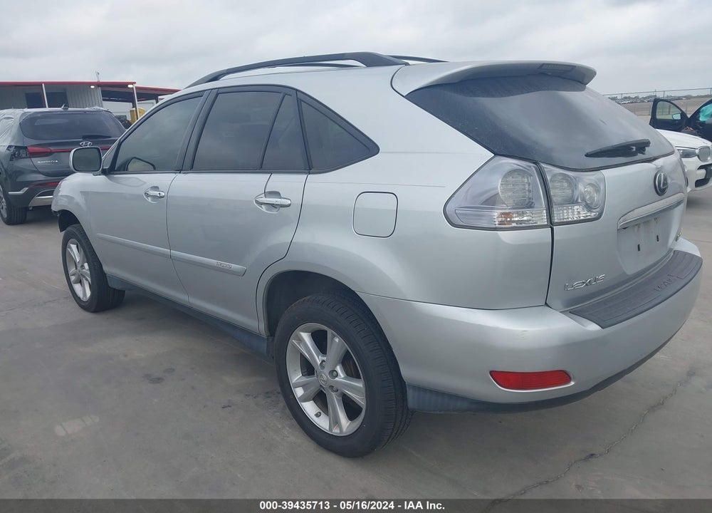 2008 LEXUS RX 400H VIN: JTJHW31U282852559