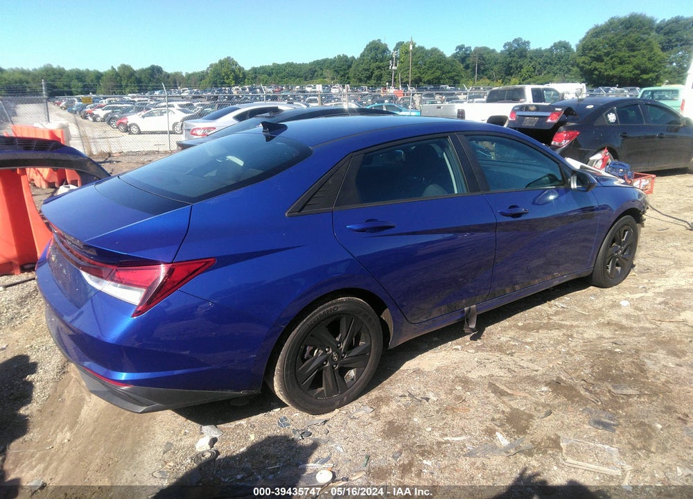 2021 HYUNDAI ELANTRA SEL VIN: 5NPLS4AG0MH000549