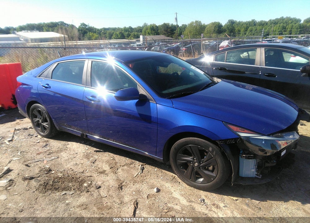2021 HYUNDAI ELANTRA SEL VIN: 5NPLS4AG0MH000549