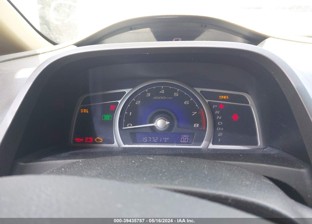 2008 HONDA CIVIC EX VIN: 1HGFA16848L043181