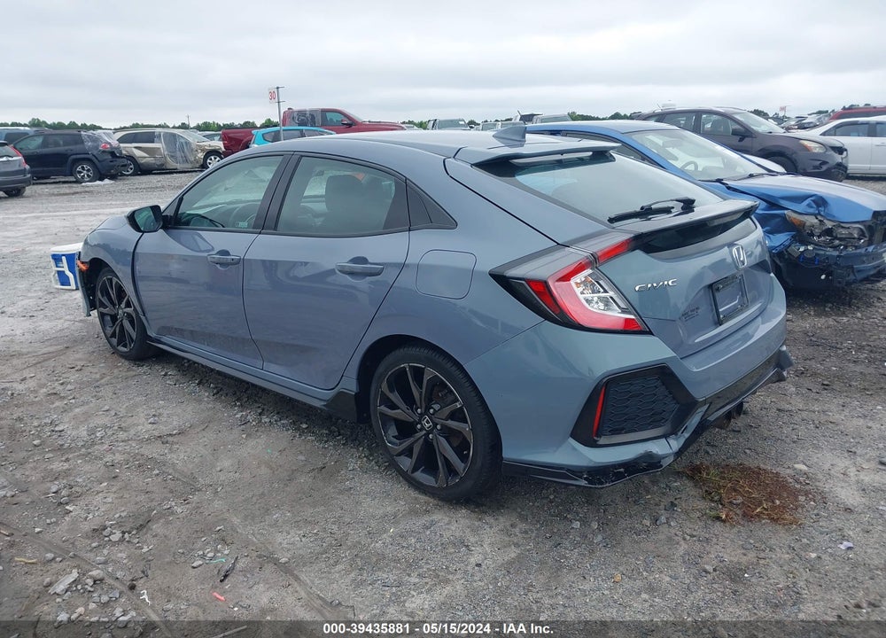 2019 HONDA CIVIC SPORT VIN: SHHFK7H43KU222071