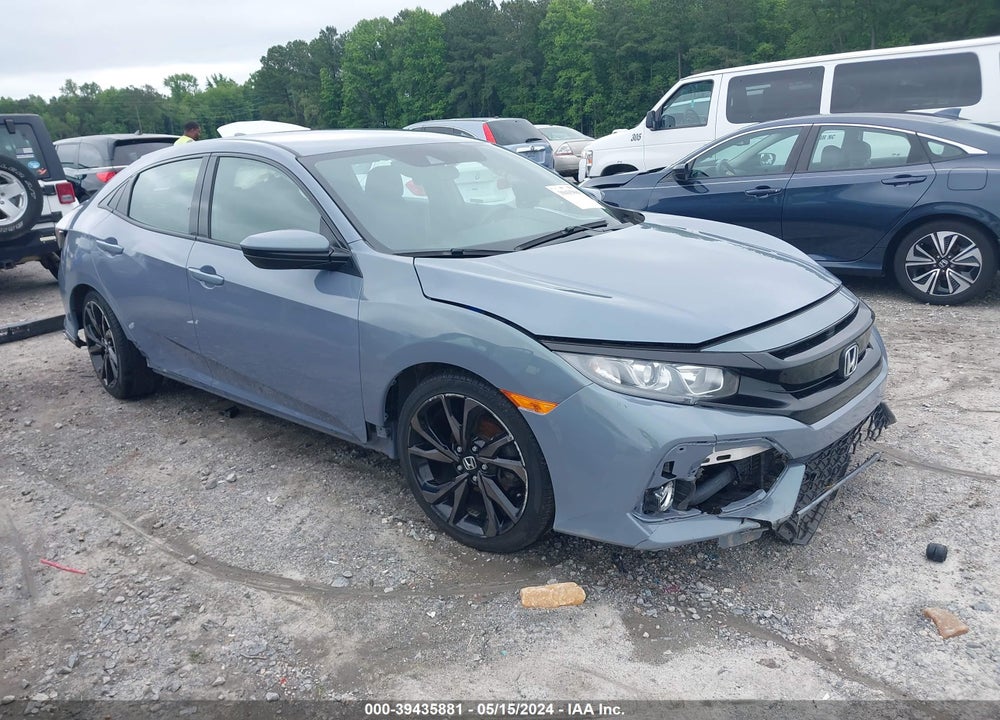 2019 HONDA CIVIC SPORT VIN: SHHFK7H43KU222071