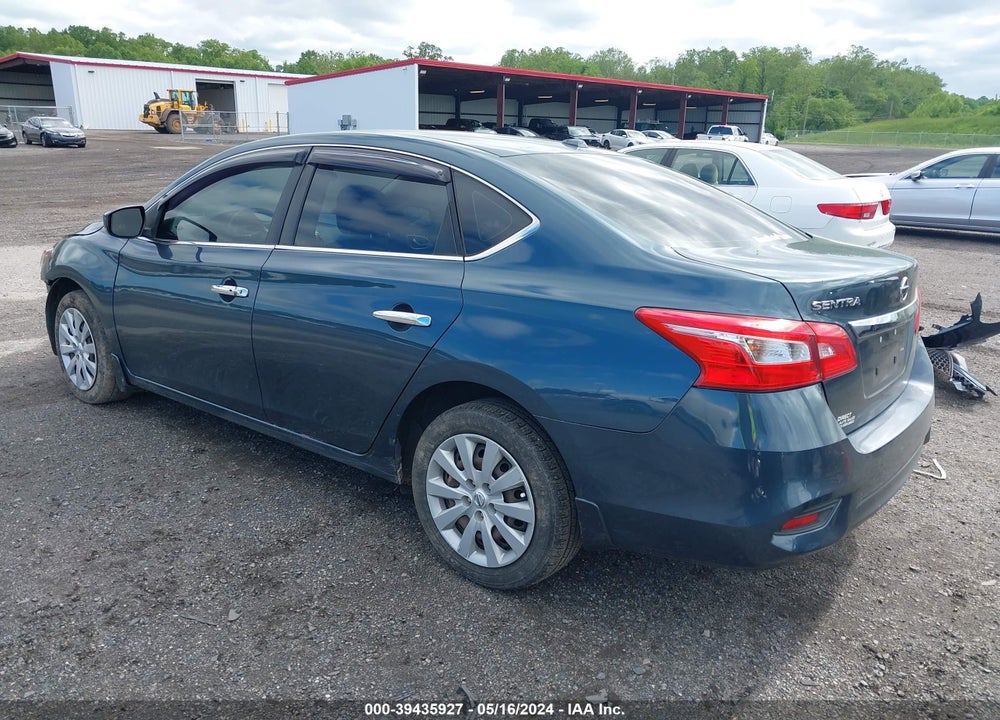 2017 NISSAN SENTRA SV VIN: 3N1AB7AP7HY257180