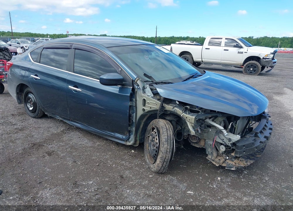 2017 NISSAN SENTRA SV VIN: 3N1AB7AP7HY257180