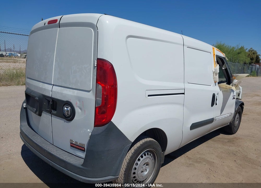 2018 RAM PROMASTER CITY TRADESMAN VIN: ZFBERFAB2J6J22858