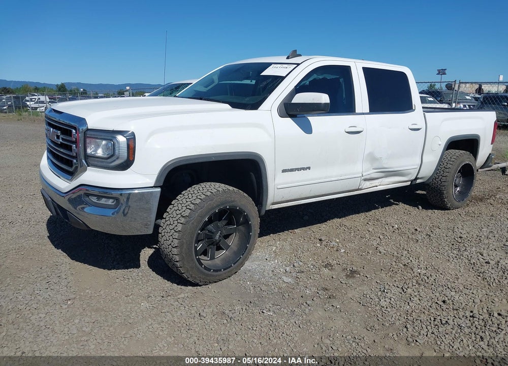 2016 GMC SIERRA 1500 SLE VIN: 3GTP1MEC2GG344327