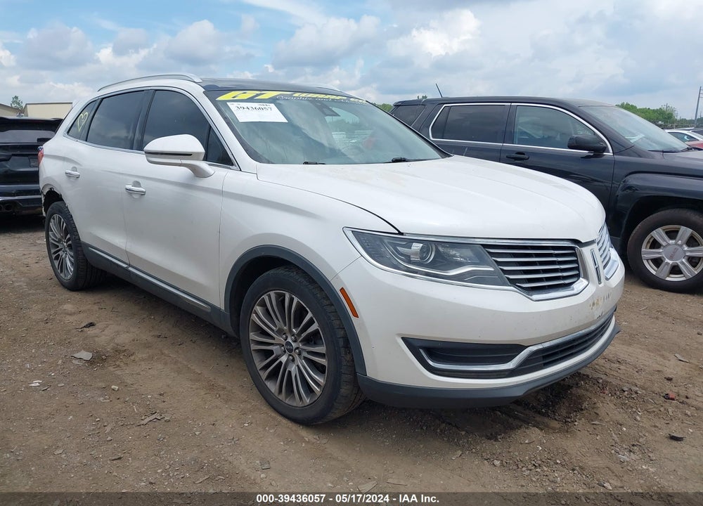2016 LINCOLN MKX RESERVE VIN: 2LMTJ8LR2GBL76162