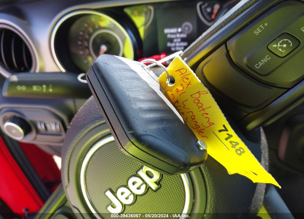 2021 JEEP WRANGLER UNLIMITED WILLYS SPORT 4X4 VIN: 1C4HJXDG5MW711728