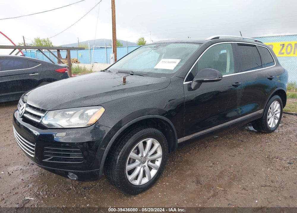 2012 VOLKSWAGEN TOUAREG VIN: WVGFK9BP7CD002226