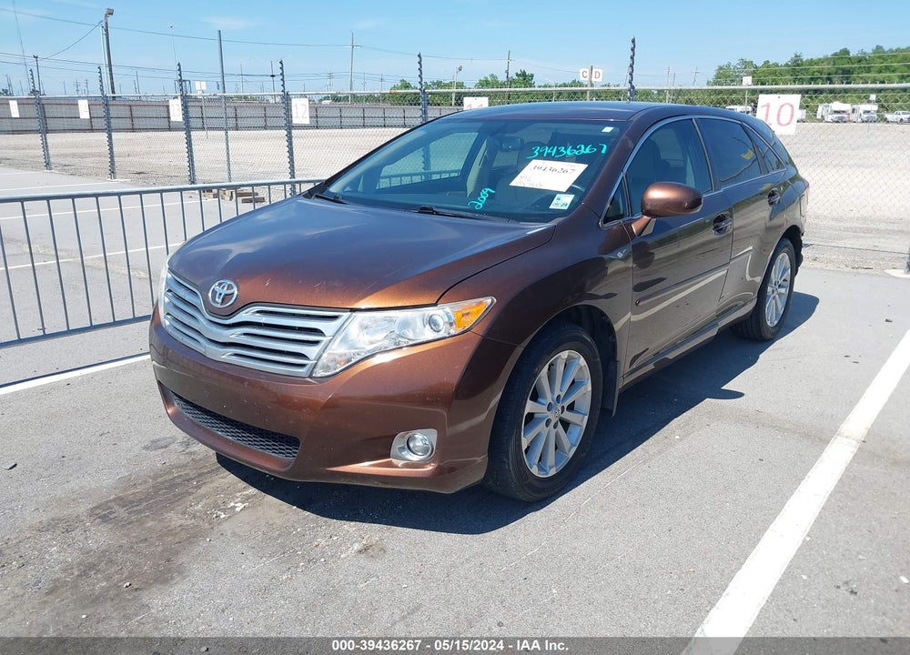 2009 TOYOTA VENZA VIN: 4T3ZE11A09U008081