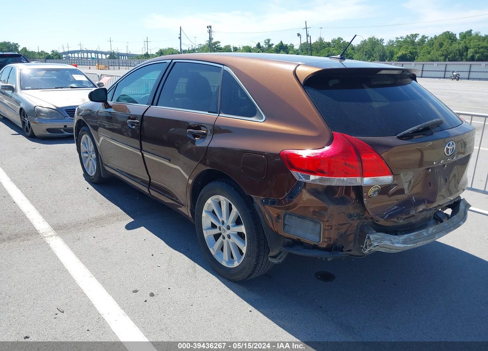 2009 TOYOTA VENZA VIN: 4T3ZE11A09U008081