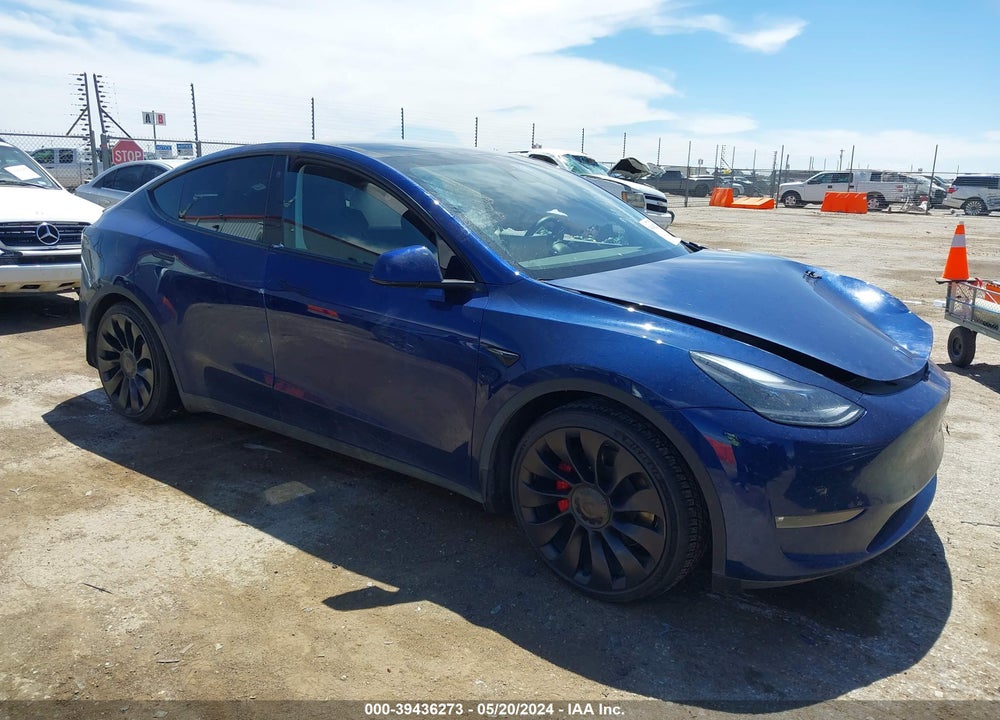 2022 TESLA MODEL Y PERFORMANCE DUAL MOTOR ALL-WHEEL DRIVE VIN: 7SAYGDEF3NF538769