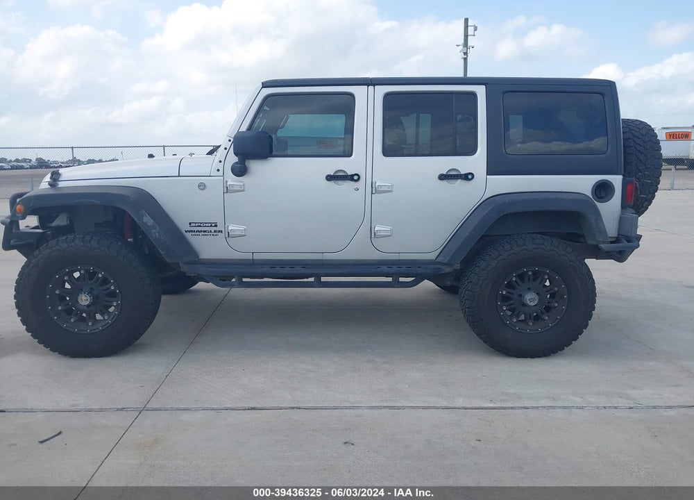 2011 JEEP WRANGLER UNLIMITED SPORT VIN: 1J4BA3H16BL540565