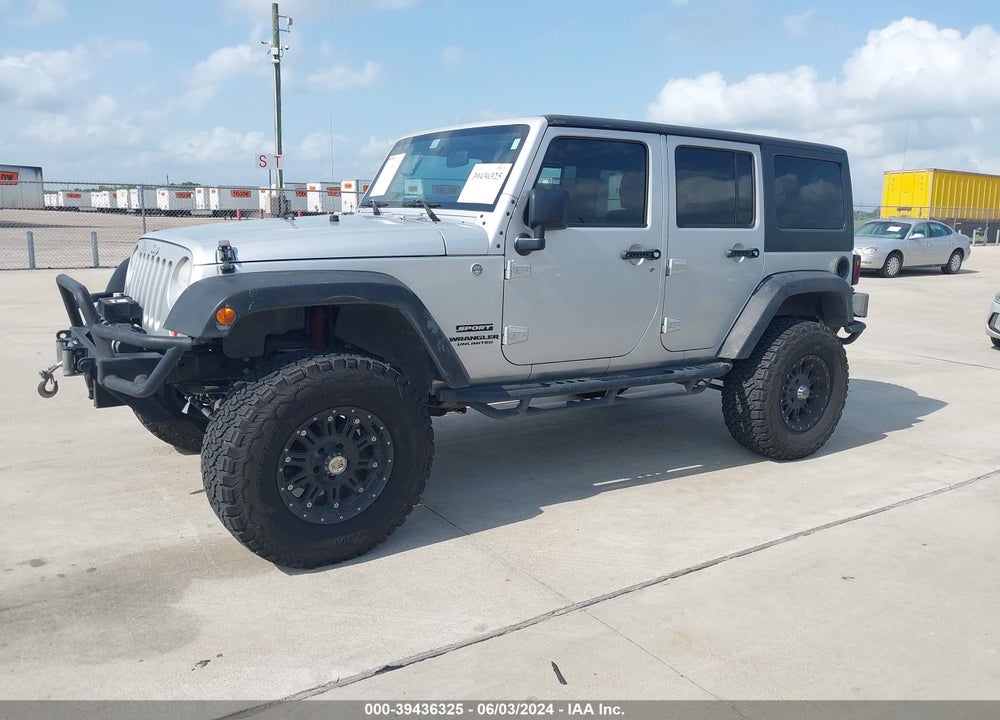2011 JEEP WRANGLER UNLIMITED SPORT VIN: 1J4BA3H16BL540565