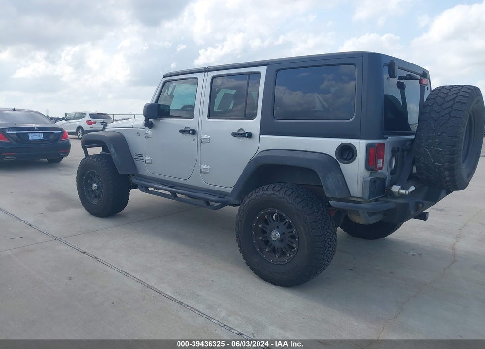 2011 JEEP WRANGLER UNLIMITED SPORT VIN: 1J4BA3H16BL540565