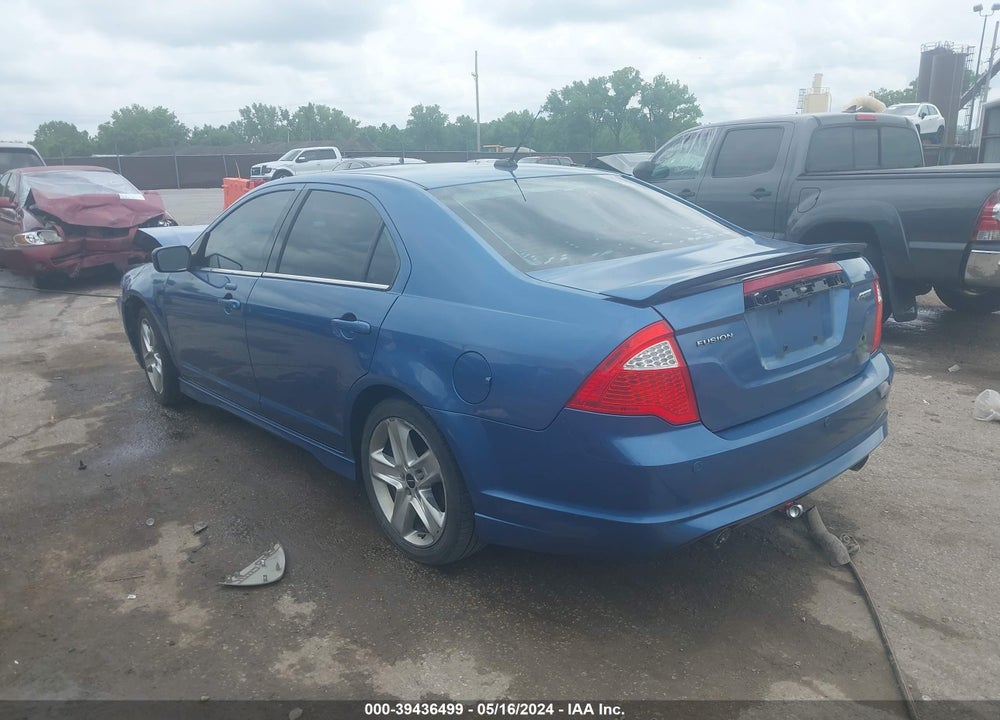 2010 FORD FUSION SPORT VIN: 3FAHP0KC5AR256647