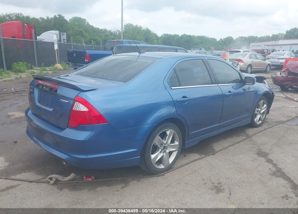 2010 FORD FUSION SPORT VIN: 3FAHP0KC5AR256647