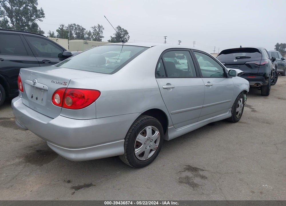 2006 TOYOTA COROLLA S VIN: 1NXBR32E66Z600253