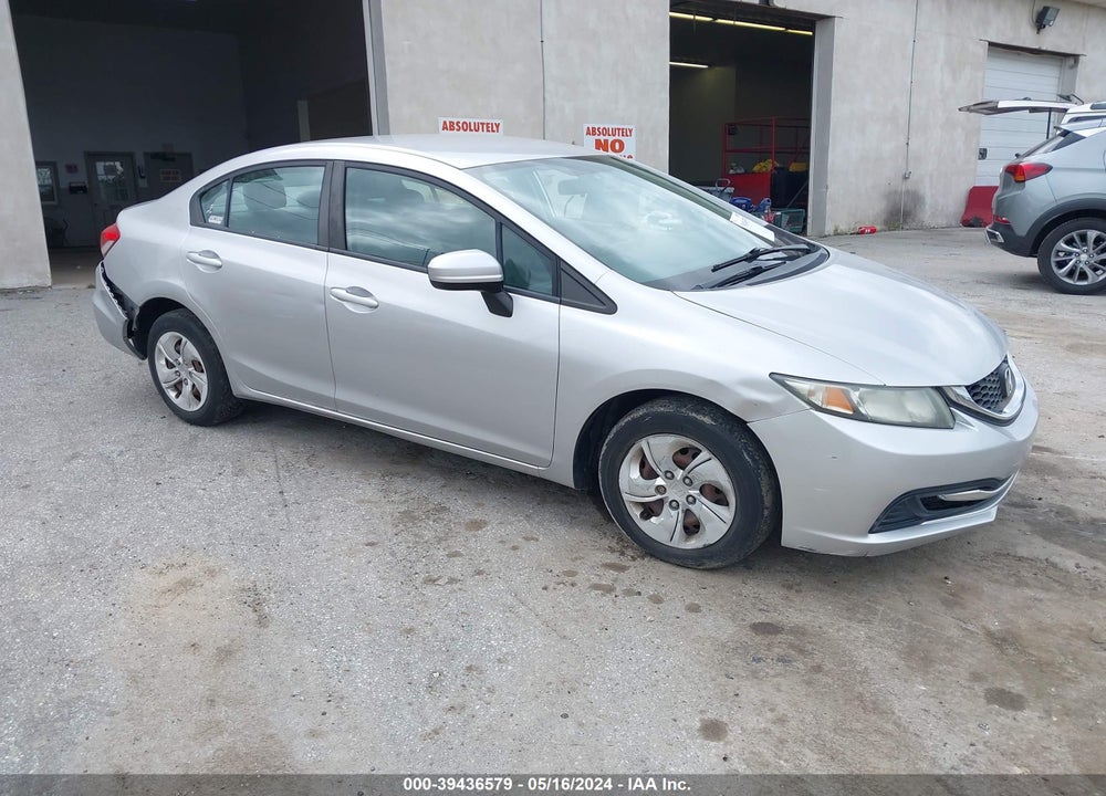 2014 HONDA CIVIC LX VIN: 19XFB2F56EE215173