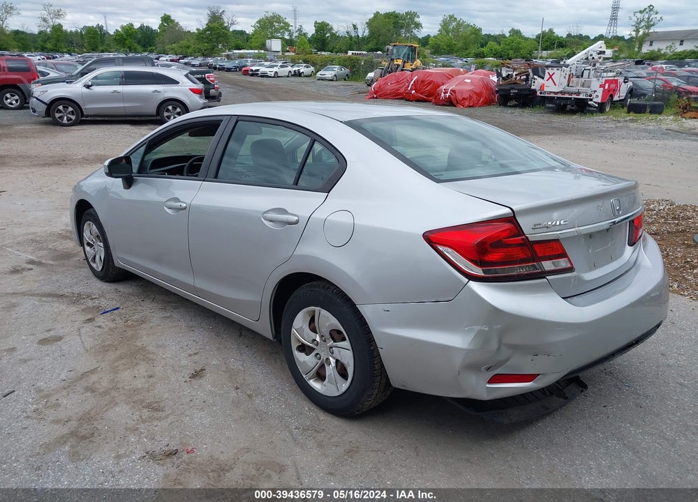2014 HONDA CIVIC LX VIN: 19XFB2F56EE215173