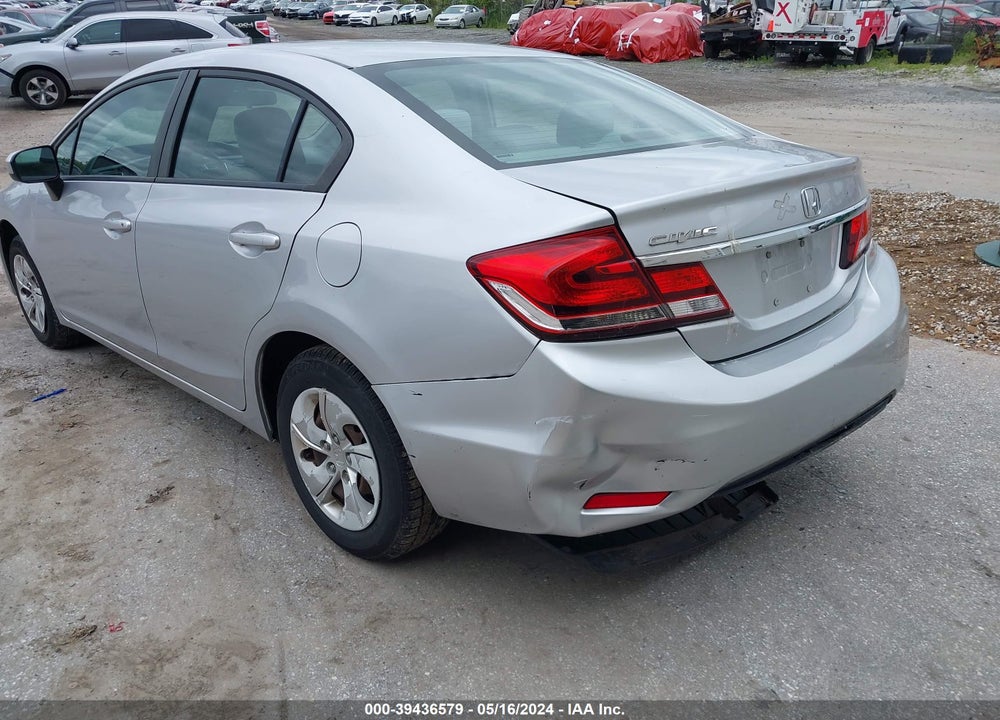 2014 HONDA CIVIC LX VIN: 19XFB2F56EE215173