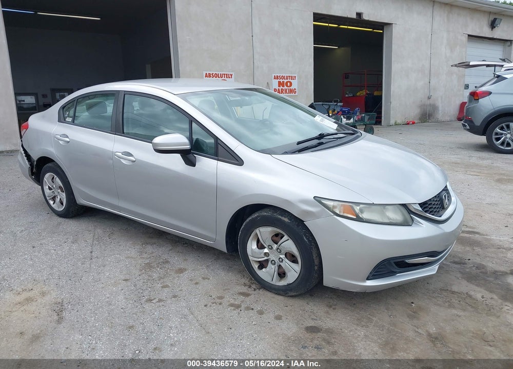2014 HONDA CIVIC LX VIN: 19XFB2F56EE215173