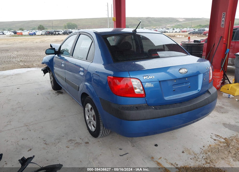 2008 KIA RIO LX VIN: KNADE123886394093