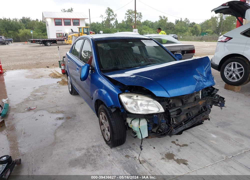 2008 KIA RIO LX VIN: KNADE123886394093