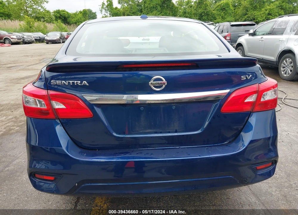 2019 NISSAN SENTRA SV VIN: 3N1AB7AP6KY443347
