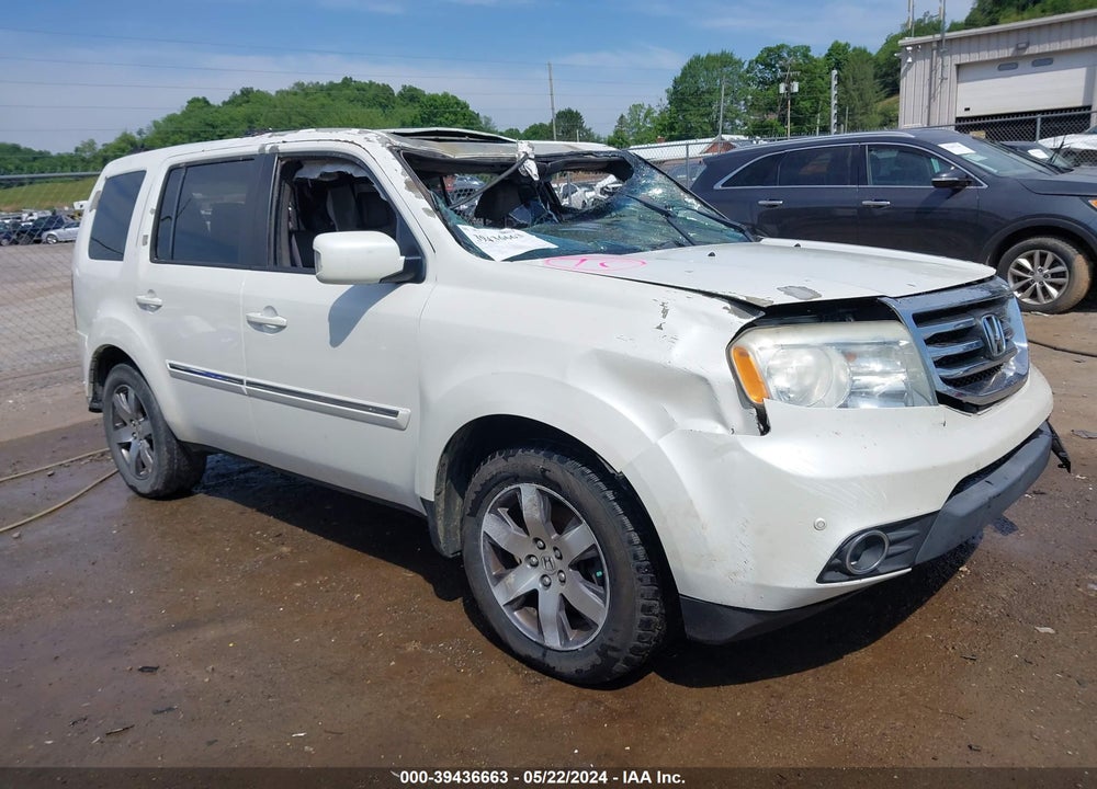 2012 HONDA PILOT TOURING VIN: 5FNYF4H93CB020079
