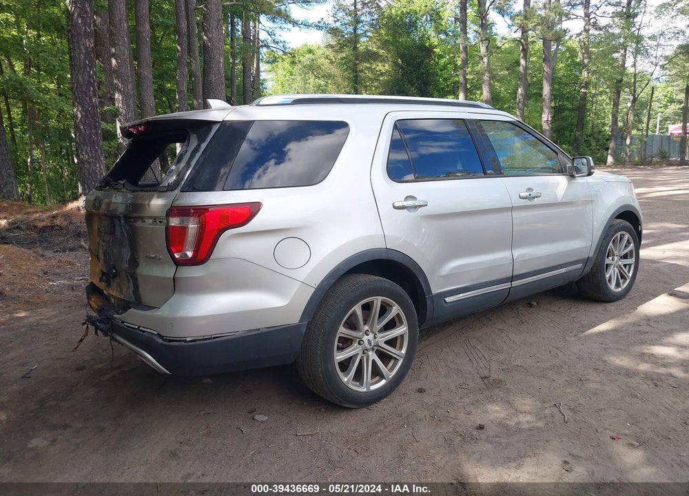 2017 FORD EXPLORER LIMITED VIN: 1FM5K8F81HGC35792