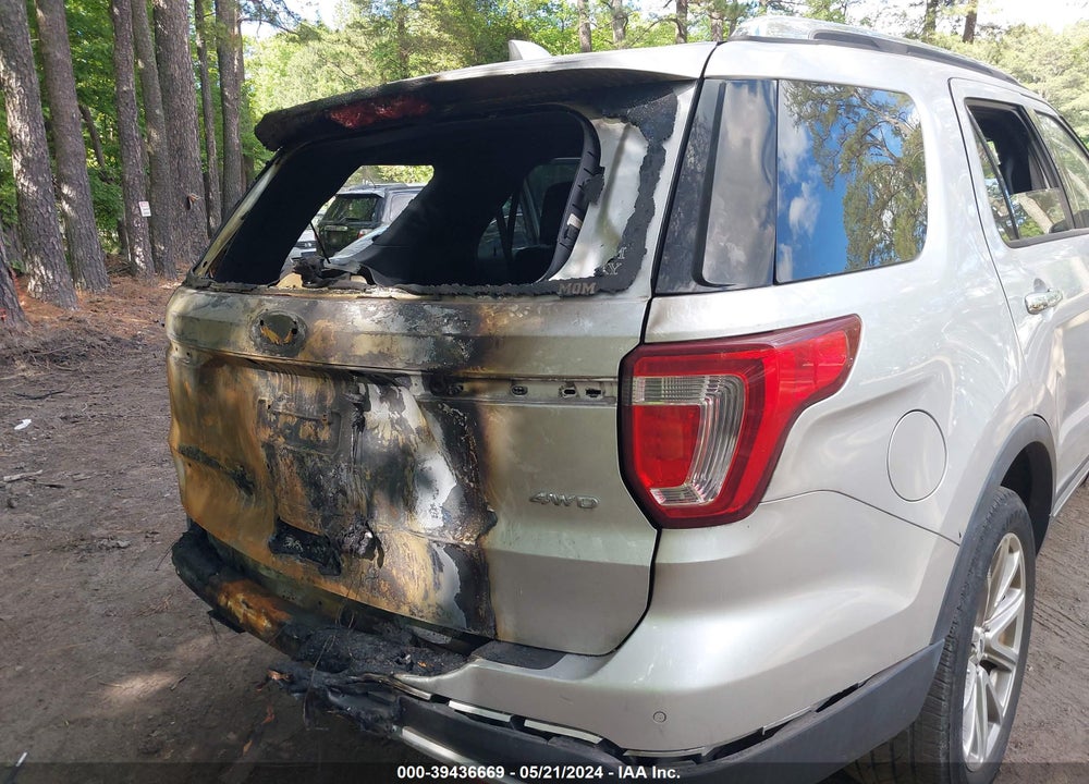 2017 FORD EXPLORER LIMITED VIN: 1FM5K8F81HGC35792