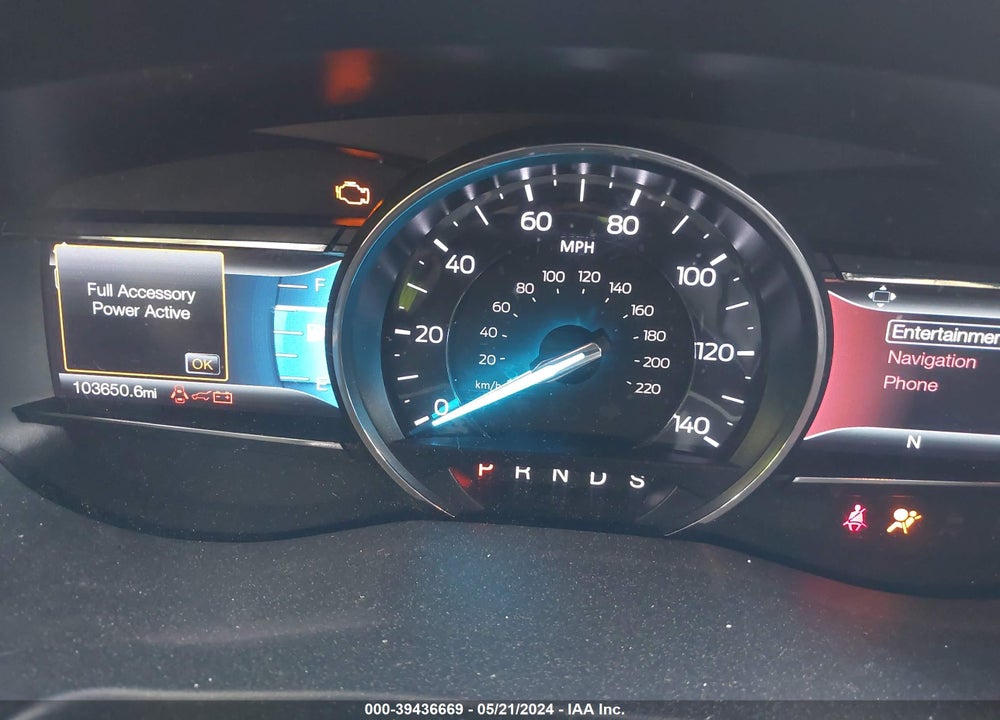 2017 FORD EXPLORER LIMITED VIN: 1FM5K8F81HGC35792