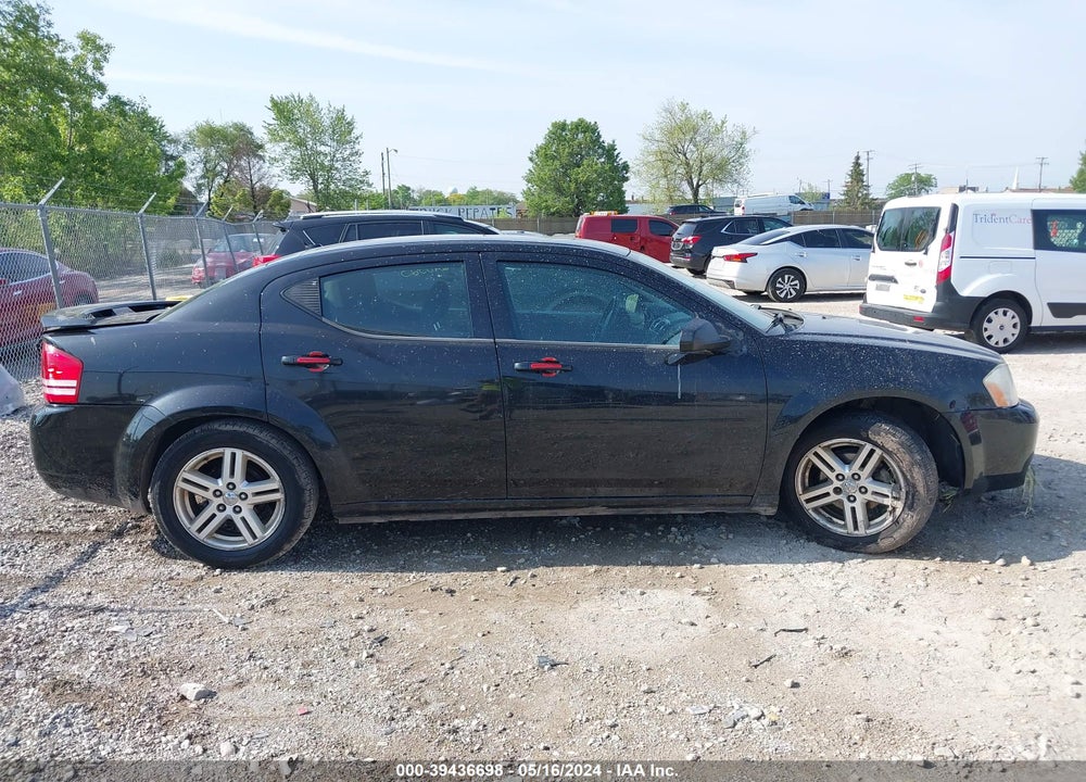 2009 DODGE AVENGER SXT VIN: 1B3LC56B09N545885