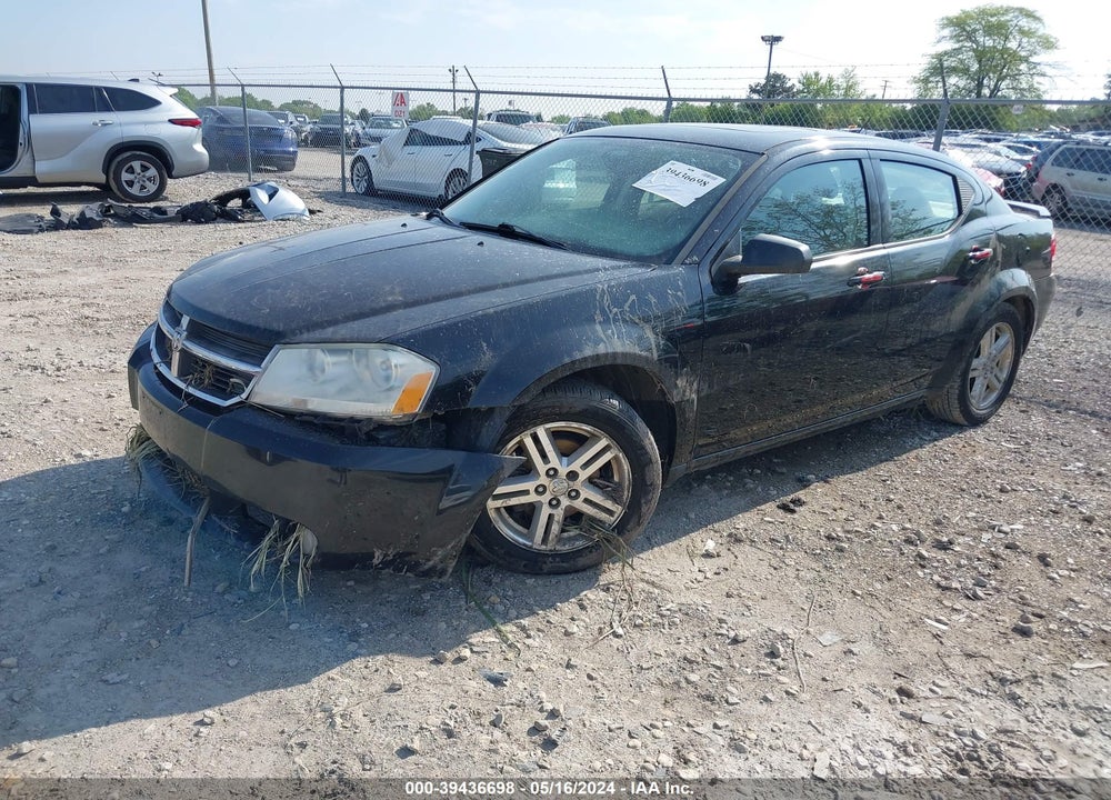 2009 DODGE AVENGER SXT VIN: 1B3LC56B09N545885