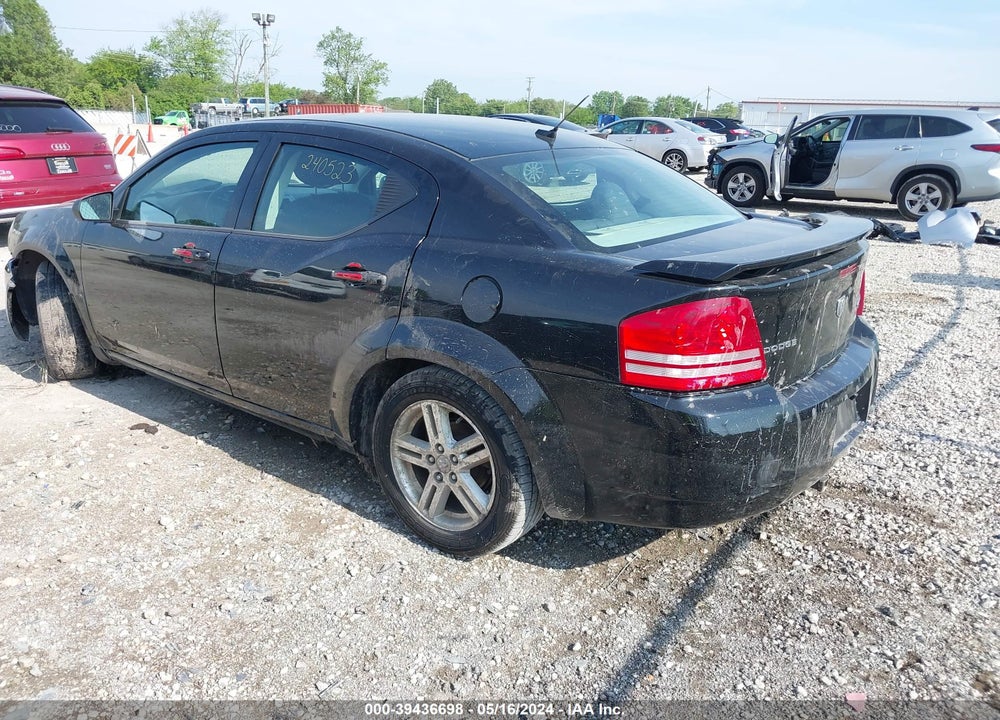 2009 DODGE AVENGER SXT VIN: 1B3LC56B09N545885