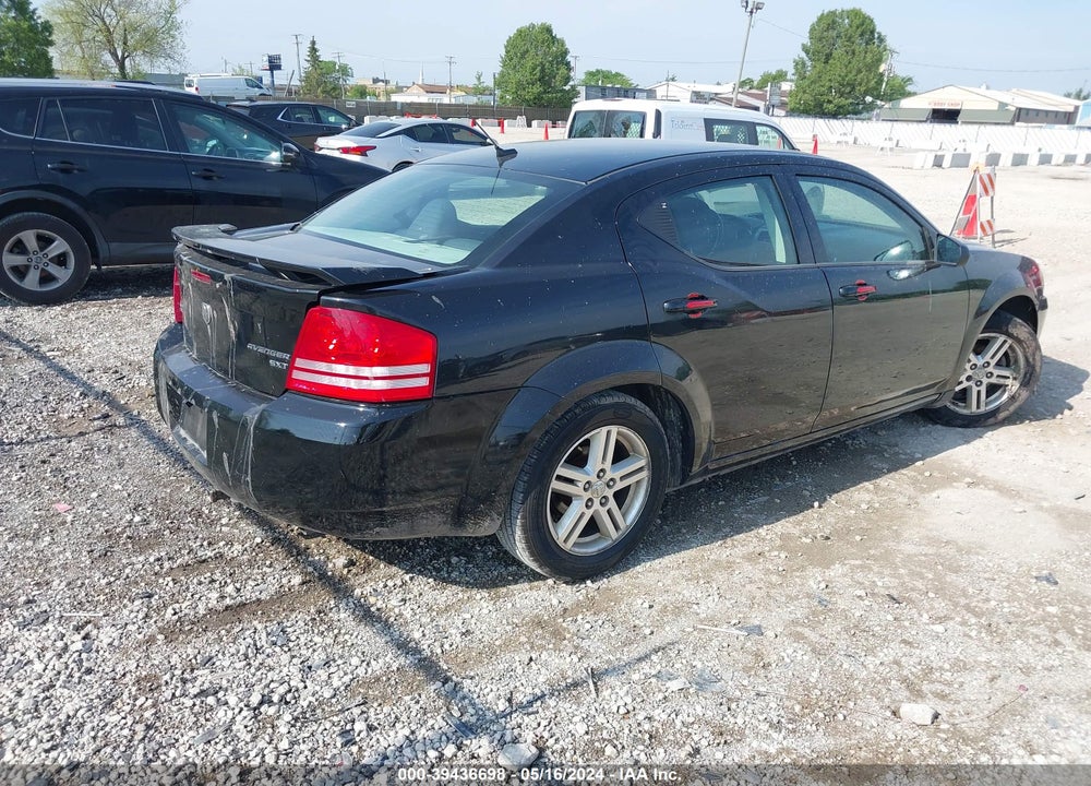 2009 DODGE AVENGER SXT VIN: 1B3LC56B09N545885