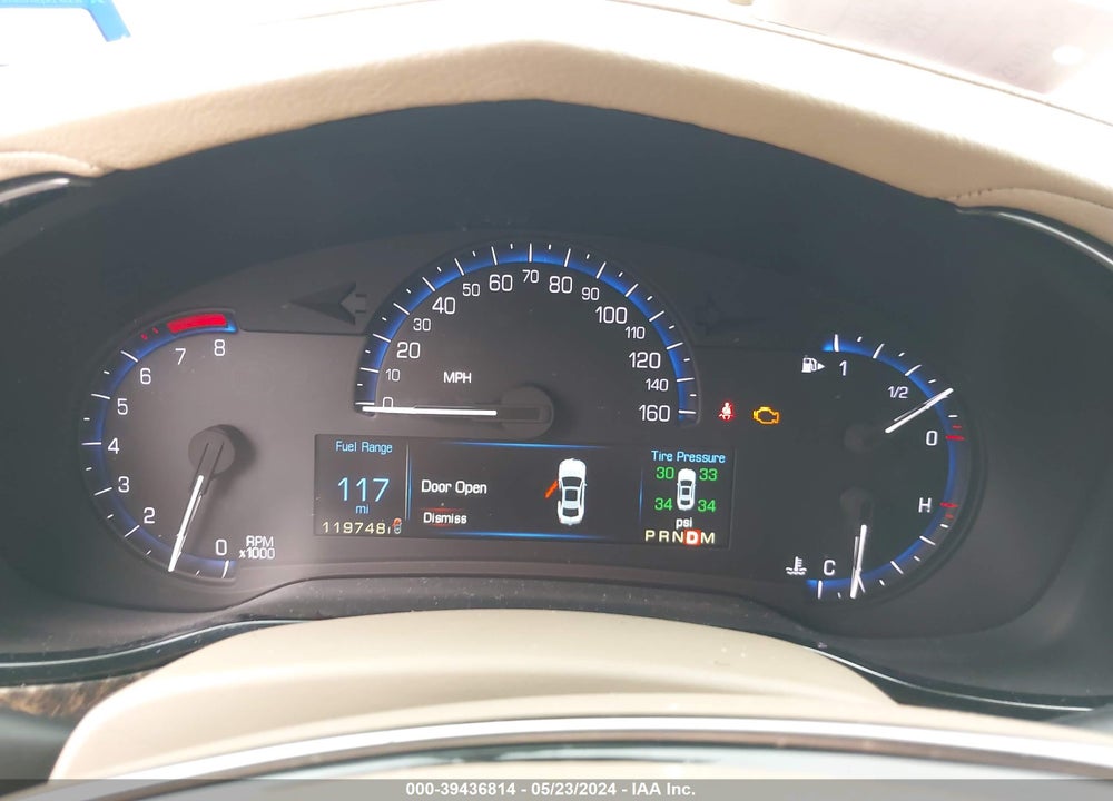 2014 CADILLAC CTS LUXURY VIN: 1G6AR5SX6E0117089