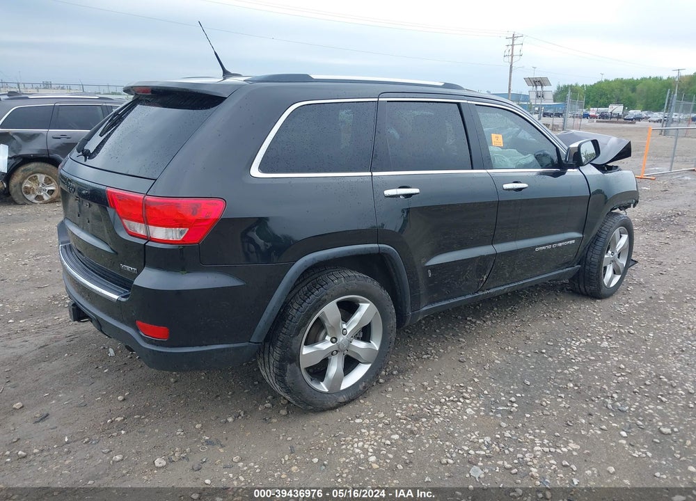 2011 JEEP GRAND CHEROKEE OVERLAND VIN: 1J4RR6GT2BC501385