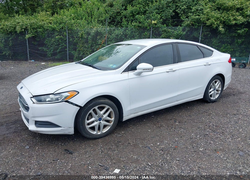2014 FORD FUSION SE VIN: 3FA6P0HD5ER286387