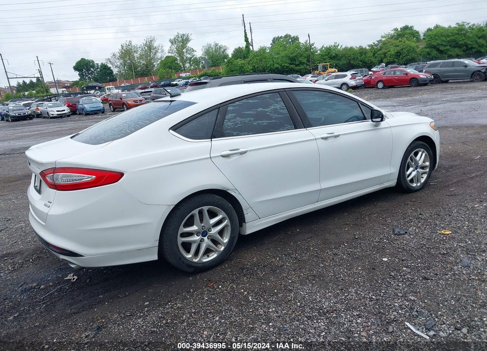 2014 FORD FUSION SE VIN: 3FA6P0HD5ER286387