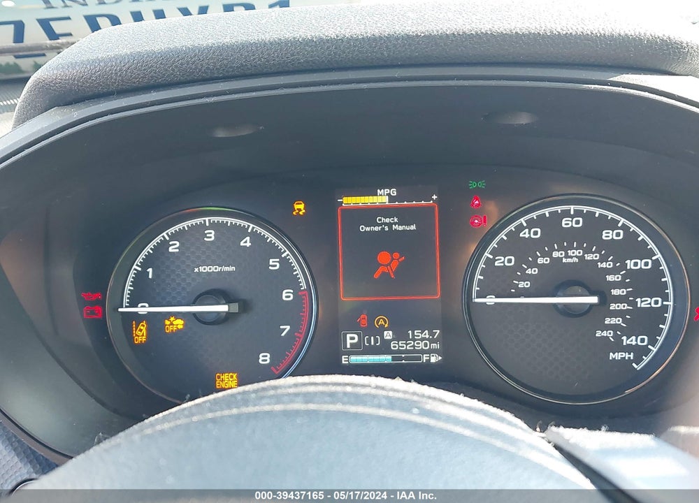 2019 SUBARU FORESTER VIN: JF2SKACC7KH462950