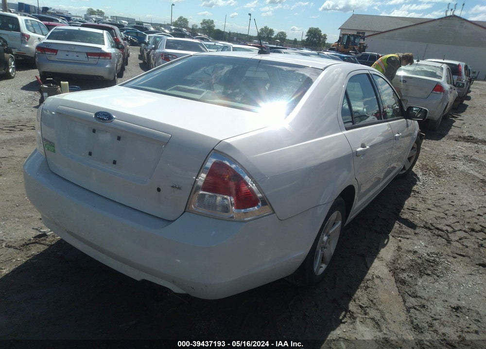 2008 FORD FUSION SE VIN: 3FAHP07Z68R261217