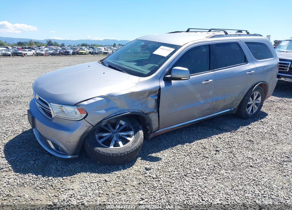 2016 DODGE DURANGO LIMITED VIN: 1C4RDJDG9GC412841